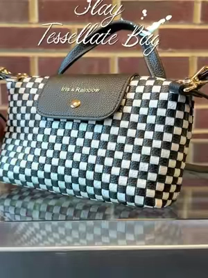 The Iris Slay Crossbody Tessellate Bag = cute, classy & goes with everything. 😍 Which color are you picking? 👇 #TikTokShop #BagTok #CrossbodyBag #EverydayBag #irisandrainbow 
