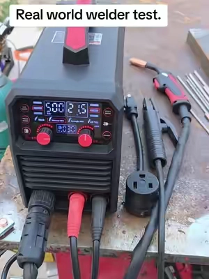 This is a very capable 110v or 220v welder. #mechanic #DIY #garagetools #shoptools #welder 