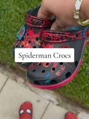 🤟New Crocs Spiderverse Miles🕷🕸 @Crocs #crocs #crocsnewarrivals #TikTokshopbacktoschool #kidsshoes #firstdayofschool 