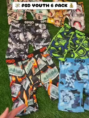 PSD went crazy on this set 🔥🔥🔥💰💸#tiktokshopcreatorpicks #TikTokshopbacktoschool #psd #boxerbrief #underwear 