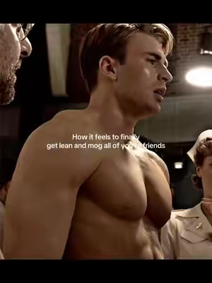 best transformation you can get. #foryoupage #lean #captainamerica #lean #physique 