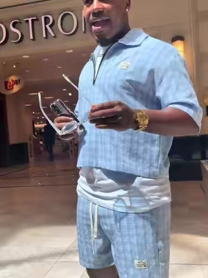 Fineeeee I guess I'll order this for my Husband ....TikTok just be taking my money lol 😂‼️ HIT THAT FOLLOW BUTTON!! #summerset #mensoutfitideas #tiktokshopcreatorpicks #mensclothing #mensfashion