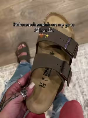 Birkenstock two strap adjustable SANDAL @QVC, Inc #birkenstocksandals #sandals #qvc 