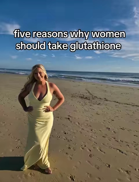 ✨ Why should women consider adding glutathione to their wellness routine? ✨ Glutathione is known as the body’s “master antioxidant” because it helps protect your cells from oxidative stress while supporting your body’s natural detoxification processes. 💛 Women often take glutathione to support: • Healthy, glowing skin • Protection against oxidative stress • Liver health and natural detoxification • Immune system function • Healthy aging • Energy production at the cellular level • Recovery from exercise and daily stress • Overall wellness and vitality Between stress, environmental toxins, busy schedules, and hormonal changes, our bodies can use all the support they can get. Supporting your natural glutathione levels may be one way to help your body function at its best. As always, supplements work best alongside a balanced diet, quality sleep, regular movement, and healthy lifestyle habits. ✨ Have you ever tried glutathione? Tell me about your experience below! 👇 #Glutathione #WomensWellness #HealthyLiving #WellnessJourney #tiktokshopcreatorpicks 