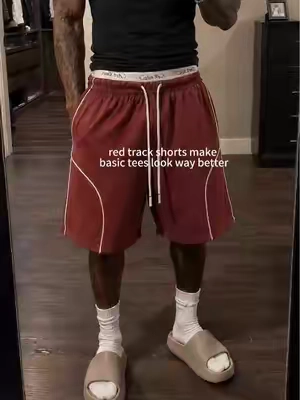 the length changed everything #trackshorts #mensshorts #longshorts #OOTD #fyp