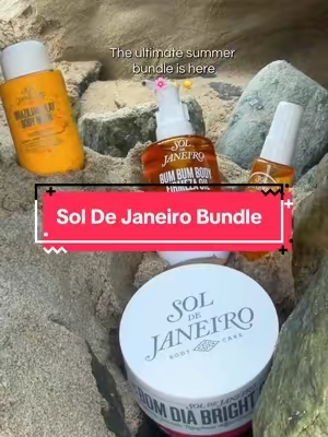 Sol De Janiero just released the most perfect summer bundle at an insane price! #soldejaniero #soldejaneiroperfume #soldejaneiromist #vanillaperfume #bodylotions @Sol de Janeiro 