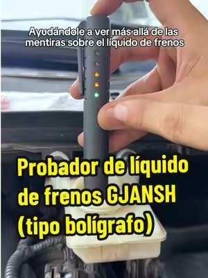 ¿Cuándo deberías cambiar el líquido de frenos? No creas las mentiras del taller. Tú decides. 1–2% → no lo cambies. 3–4% → cámbialo.#BrakeFluid #MoistureTester #summervibes #SohoChic #tiktokshop