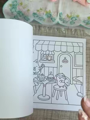 The paper is thicker and smoother#TikTokShopCreatorPicks #TikTokshopbacktoschool #coloring #coloringbook 