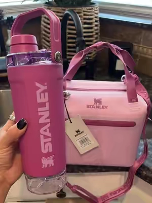 This Soccer Mom is Ready! Cold drinks and Snacks for the Day! And just when i didn't think i needed a new cup Stanley drops this cute one!! Perfect for the Gym! 🤩 #stanley #tumbler 
