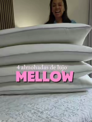 4 almohadas de lujo @Mellow Sleep en DESCUENTO  . . . #casa #bedding #Home 