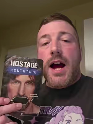 Hostage Mouth Tape 30-Day Try - The world's Strongest, Most Comfortable Mouthtape. Mouth Tape For Snoring, Healthcare