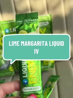 Sugar free lime margarita is selling out fast 🍋‍🟩☀️💦 @Liquid I.V. #electrolytes #hydration 