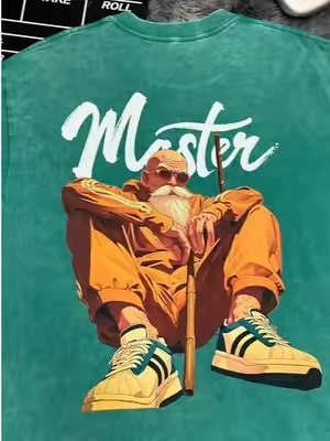 Master Roshi relaxes in summer, strength always stays hidden🔥💪 #dbz #masterroshi #weeklydeals #tiktokshopbacktoschool #rushready 