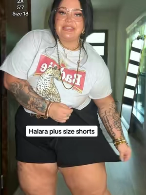 @Halara @Halara_official #halara #halarashorts #plussizefashion #curvyfashion #TikTokshopbacktoschool 