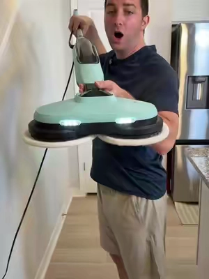 They just dropped a new spin mop for this price!? #spinmop #homeika #mop #spinningmop #steammop 
