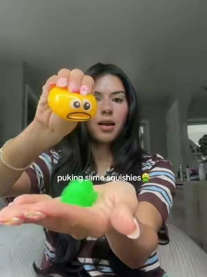 so satisfying to play with puking slime squishies #squishy #fidgettoys #stressball #squishies #fidgets 