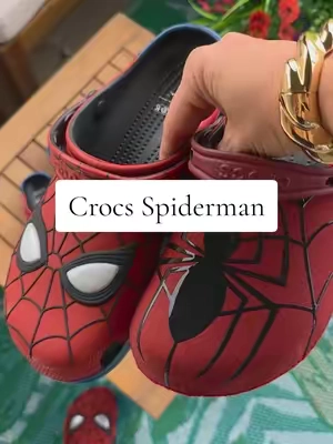 🤟Spiderman Crocs for the whole family⚡️🕷Kid's and Adult Sizes won't last long🤟@Crocs #crocs #crocsnewarrivals #tiktokshopbacktoschool #backtoschool 