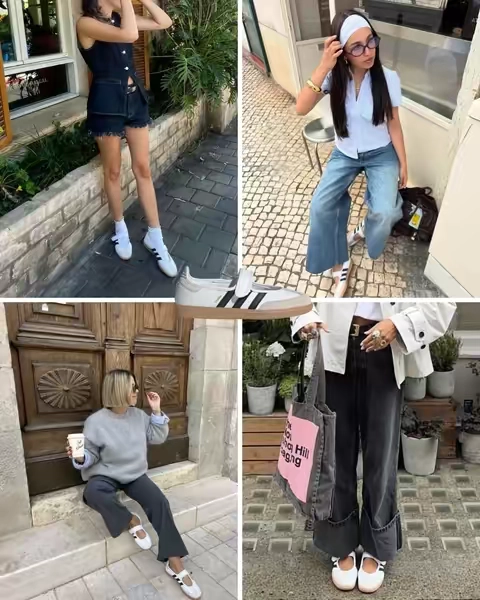 Samba Jane Outfit Inspo! #ttsneakerweek #flykick #sneakers #sambajane #outfitd