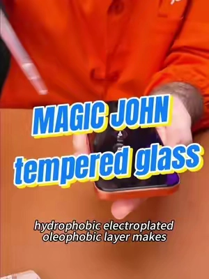“Don’t want your phone to shatter on impact? Get Magic John’s high-aluminum dual-strength screen protector!”#MAGICJOHN #losangeles #foryoupage❤️❤️ #screenprotector #TikTokshopbacktoschool 