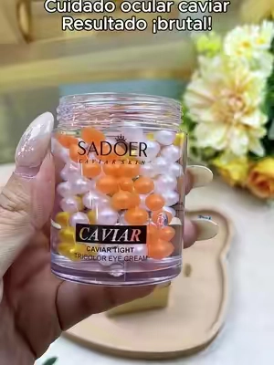 Crema caviar Sador, ojos de locos✨#tiktokshop#fyp #makeuptutorials #tiktokshopstockup #SohoChic