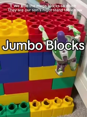 Blocks for forts! #jumboblocks 