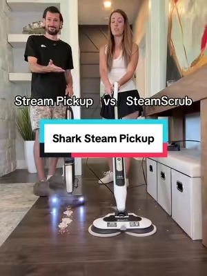 Rather than throwing the mess around, you can just vacuum it right up #sharksteampickup #steammop #mop #tiktokshopcreatorpicks 