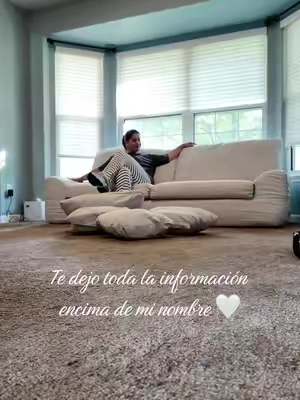 De la caja a este resultado 🤍☁️ Me encantó ver cómo poco a poco va tomando su forma. Un sofá moderno, acogedor y perfecto para darle un cambio completo a cualquier espacio. #COLAMY #Sofa #DecoracionDelHogar #IdeasParaElHogar #TikTokShop
