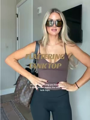 brb getting this in every color 🥲 @QINSEN #cami #tanktop #tanktopstyle #camitop #basicoutfit 