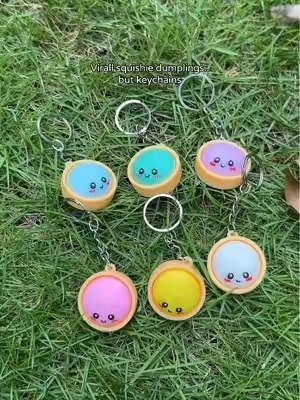 ❤️‍🔥🔮 Who could resist these adorable little things~ 😊💕#squishy #fidgettoys #dumplings #squishydumplings #dumpling