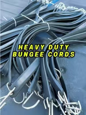 50 Pack heavy duty rubber bungee cords #bungee #cords #tiedown #strap #vevor 