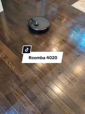 Thanks to the Roomba 4020, my floors are always clean despite having a dog that sheds!  #tiktoklive #livehighlights #Roomba4020 #Roomba #tiktokshopcreatorpicks 