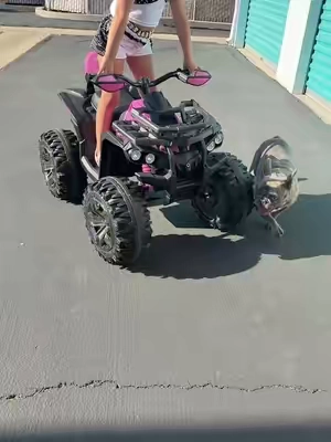 Cuatrimoto para niñas y niños. #kids4wheeler #4wheeler  #cuatrimoto #cuatrimotosparaniños #regalosparaniños 