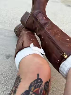 The perfect boots for Fall 🤎 🍁 🍂 #boots #boots #botas #botas #boots 