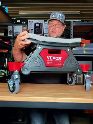 Mechanic Stool 300lbs Capacity #mechanicstool #RoysRealReviews 