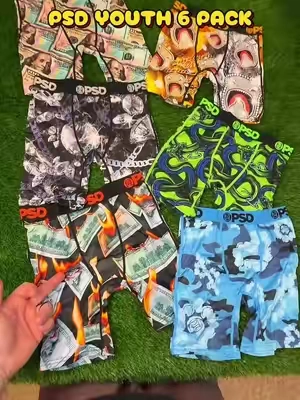 PSD went crazy on this set 🔥🔥🔥💰💸#tiktokshopcreatorpicks #TikTokshopbacktoschool #psd #boxerbrief #underwear 