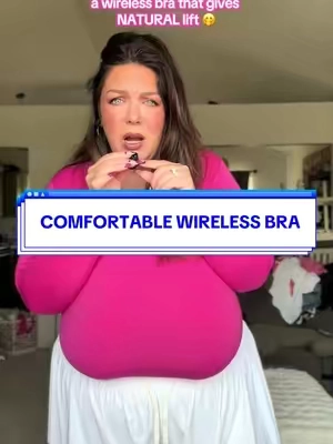 How did it do that??? #wirelessbra #jellybra #brareview #plussizebra #comfortablebra 