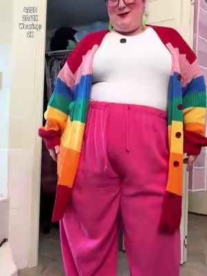 Replying to @Maruca🌊🐚🏞🐛🌸 I love this cardigan!! #plussizefashion #cardigan #curvystyle #plussizecardigan #colorfulfashion 
