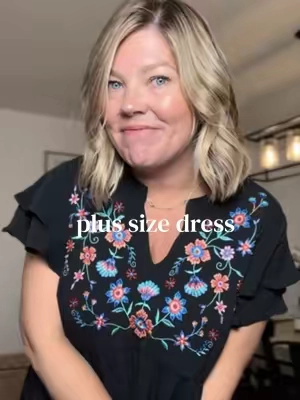 This dress is SO GOOD! 😍 #plussizefashion #plussizetiktok 