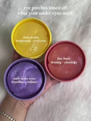 i love them all!!! love that they dont slip off easily too 🤍 biodance under eye patches caviar pdrn collagen peptides niacinamide trio dark circles tiktok shop #tiktokshopcreatorpicks #TikTokshopbacktoschool #BackToSchool #undereye #biodance biodance best under eye patch trio wrinkles puffiness dark circles brightening anti aging mature skin glass skin maehni 