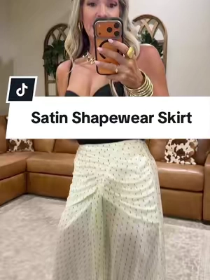 A gorgeous midi skirt with built in shapewear @Popilush-US so flattering #TikTokshopbacktoschool #tiktokshopsummersale #popilushshapewear #popilushdress 