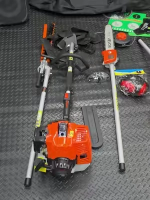 Tackle the whole yard with one machine. This VEVOR 63cc 5-in-1 setup combines a weed eater, brush cutter, hedge trimmer, pole saw, and string trimmer so you can switch jobs without dragging out multiple tools. #VEVOR #VEVORSuperBrandDay #YardTools #BrushCutter #TikTokShopCreatorPicks @VEVOR Home Improvement 