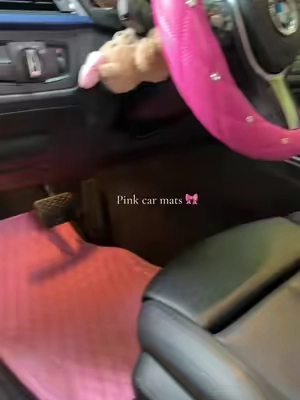 #carmats #pinkcarmats #cardecor 