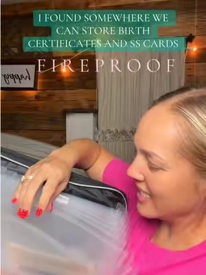 As a major type B mom, I NEEDED THIS #foresafe #ziporganizer #storage #organization #filer 