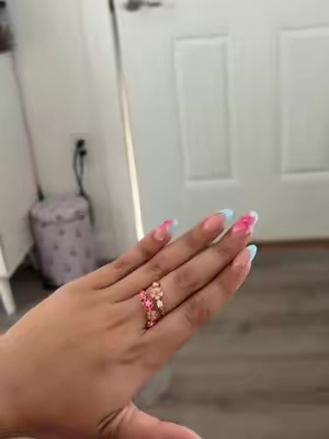 I’m obsessed 😍😍 #ring #jewerly #peachring #rings #jewelrytiktok 