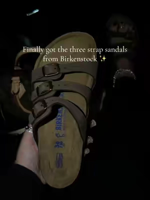 Birkenstock three strap adjustable sandals from QVC restock @QVC, Inc 🤎✨