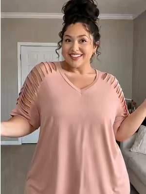 #tiktokshopusa #plussizetryon #comfortablefashion #tiktokfinds#top 