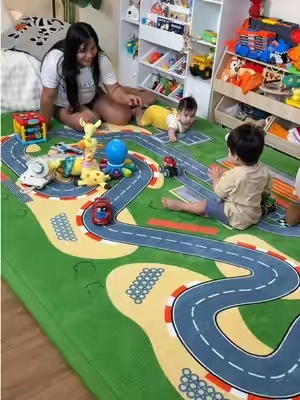 ¡Esta alfombra de juego ha sido la mejor compra tanto para mi hijo pequeño como para mi bebe! #summervibes #playmat #playmatforkids #babyplaymat #tiktokshopcreatorpicks  @PapaMat Inc 