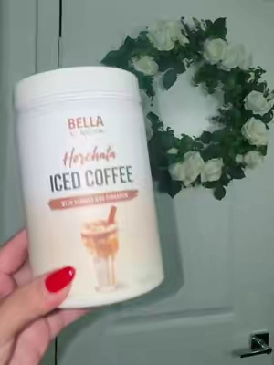 Bella All Natural Horchata Ice#coffe #cafedehorchata #horchatacoffee 