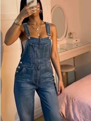 #viral #outfitinspo #fashion #denim #jumpsuit 
