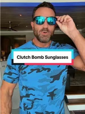 Upgrade your everyday sunglasses with the Bomber Eyewear Clutch Bomb Sunglasses. Built with a secure fit that stays in place whether you’re driving, boating, working out, or spending the day outdoors. Lightweight, comfortable, and made for all-day wear, these shades combine performance with a clean, modern look. #sunglasses #polarizedsunglasses #safetyglasses #menssunglasses #activelifestyle 